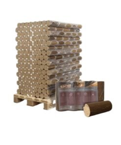 Premium Buchenholz Briketts 960 kg